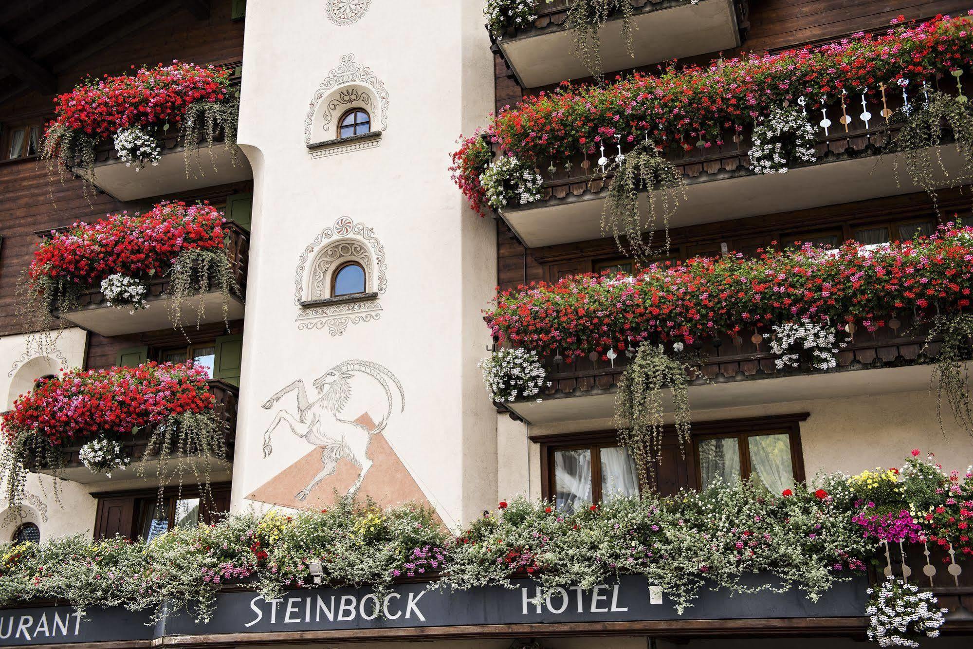 Hotel Steinbock Klosters Exterior foto