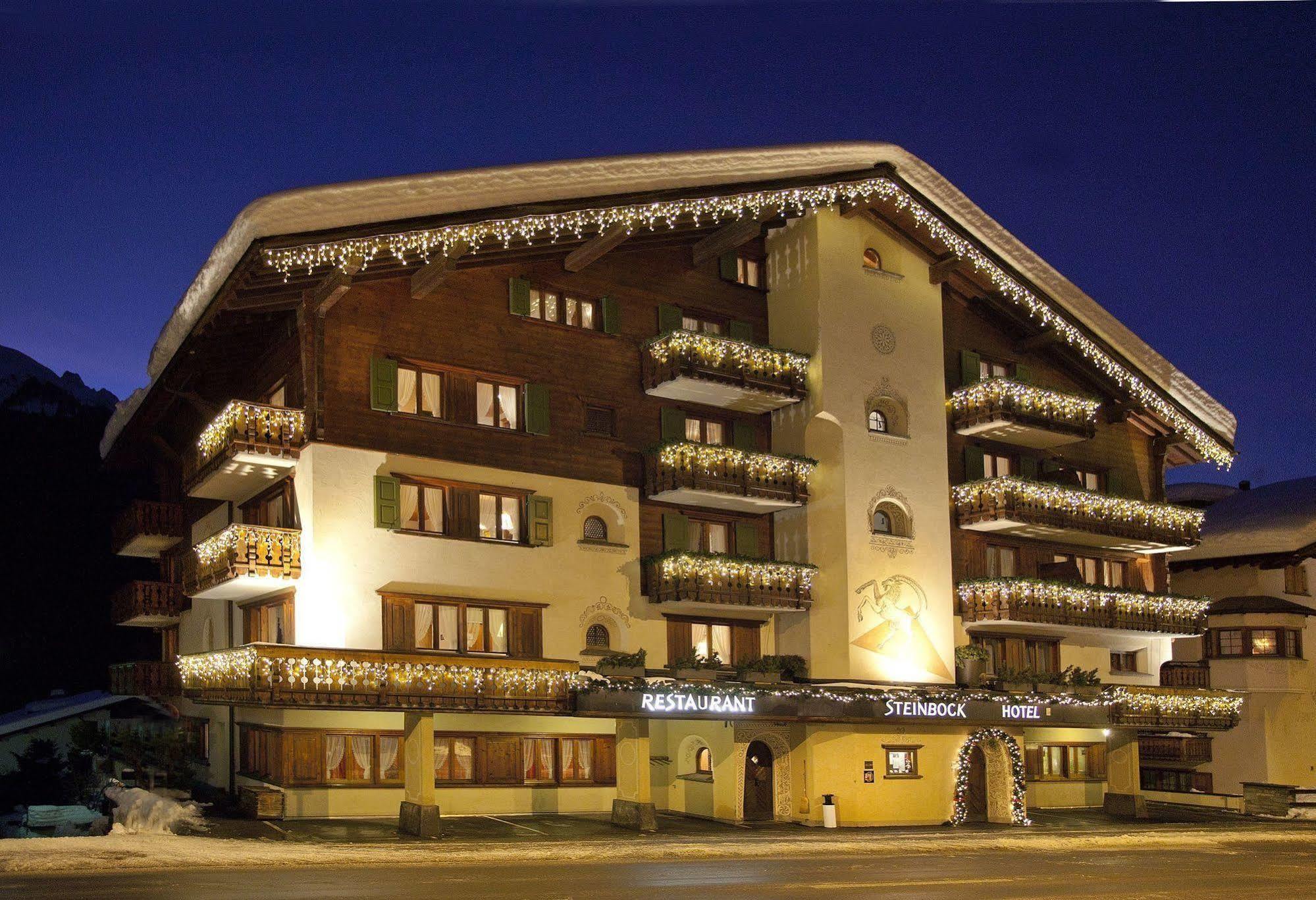 Hotel Steinbock Klosters Exterior foto